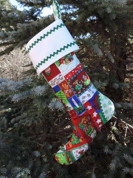 Christmas Teddy Christmas Stocking