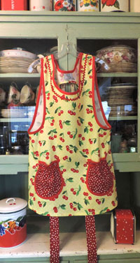 Grandma Cherry Apron