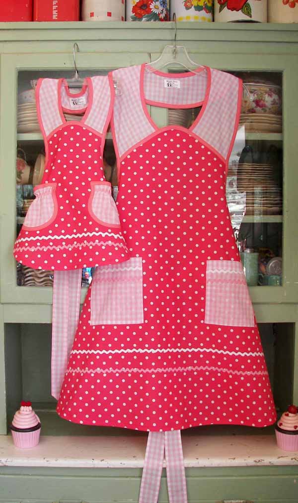  Pink Polka Dot  and Pink Gingham